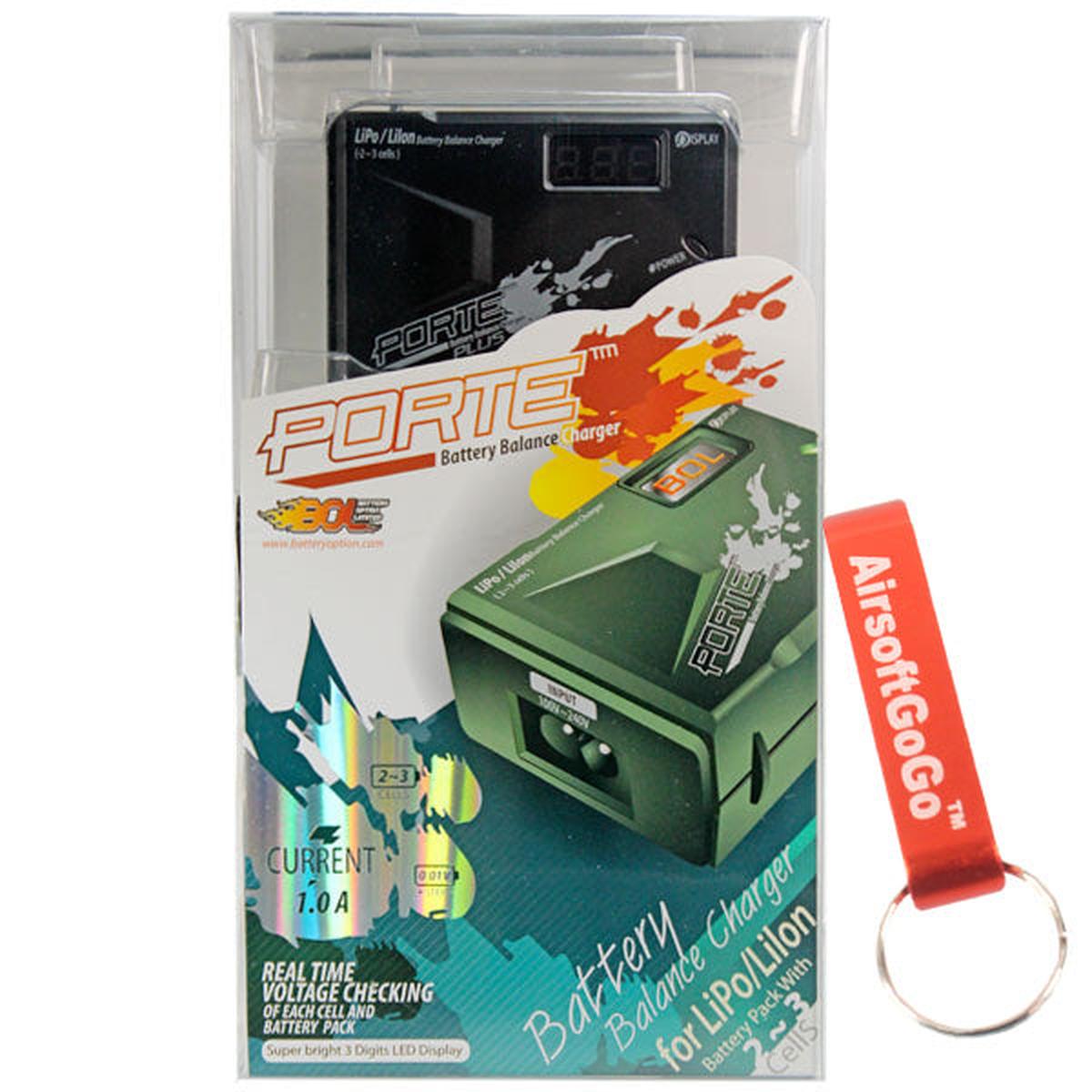 BOL PORTE製リポ / リチウムポリマー電池 バランス充電器・バッテリー バランスチャージャー-AIRSOFT GOGO エアガン・サバゲー用品通販