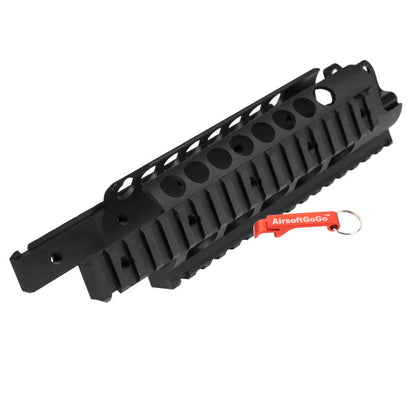 Classic Army MP5 / MC51シリーズ用220mm メタルレール-AIRSOFT GOGO エアガン・サバゲー用品通販