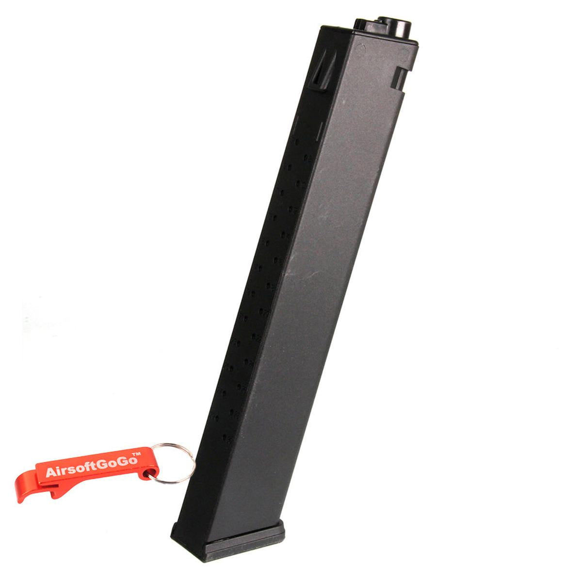 Classic Army NEMESIS X9 / G&G ARP9共用 120連マガジン (ブラック)-AIRSOFT GOGO エアガン・サバゲー用品通販