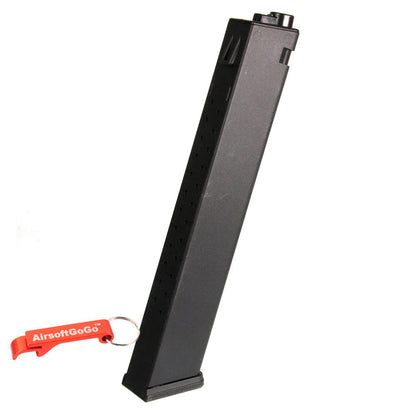 Classic Army NEMESIS X9 / G&G ARP9共用 120連マガジン (ブラック)-AIRSOFT GOGO エアガン・サバゲー用品通販