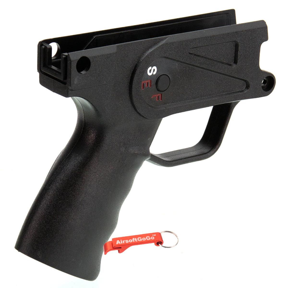 Classic Army製 電動エアガンMP5K対応 A3グリップ(ブラック)-AIRSOFT GOGO エアガン・サバゲー用品通販