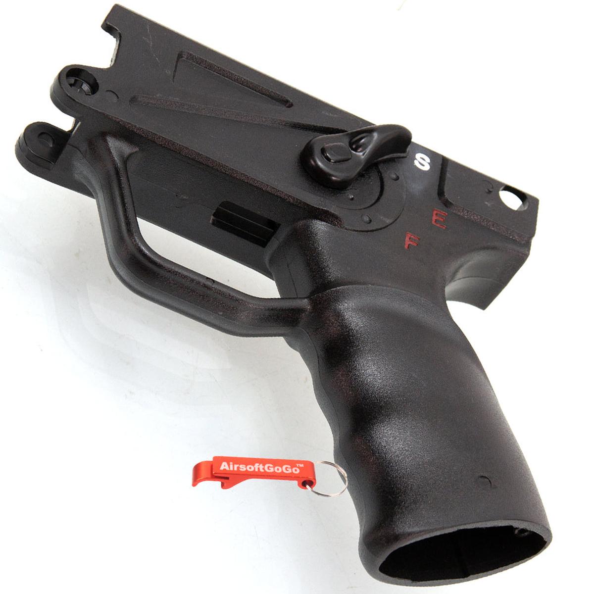 Classic Army製 電動エアガンMP5K対応 A3グリップ(ブラック)-AIRSOFT GOGO エアガン・サバゲー用品通販
