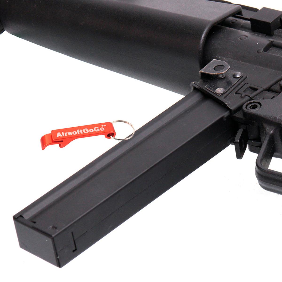 CYMA 電動ガンMP5用 110連 ストレートマガジン (ブラック)CYMA