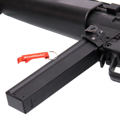 CYMA 電動ガンMP5用 110連 ストレートマガジン (ブラック)-AIRSOFT GOGO エアガン・サバゲー用品通販