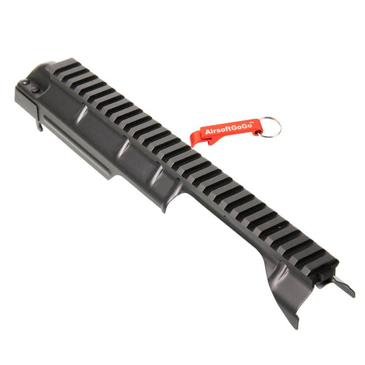 CYMA 電動ガンSVDシリーズ用 金属製 20mmレール付トップカバー (ブラック)-AIRSOFT GOGO エアガン・サバゲー用品通販
