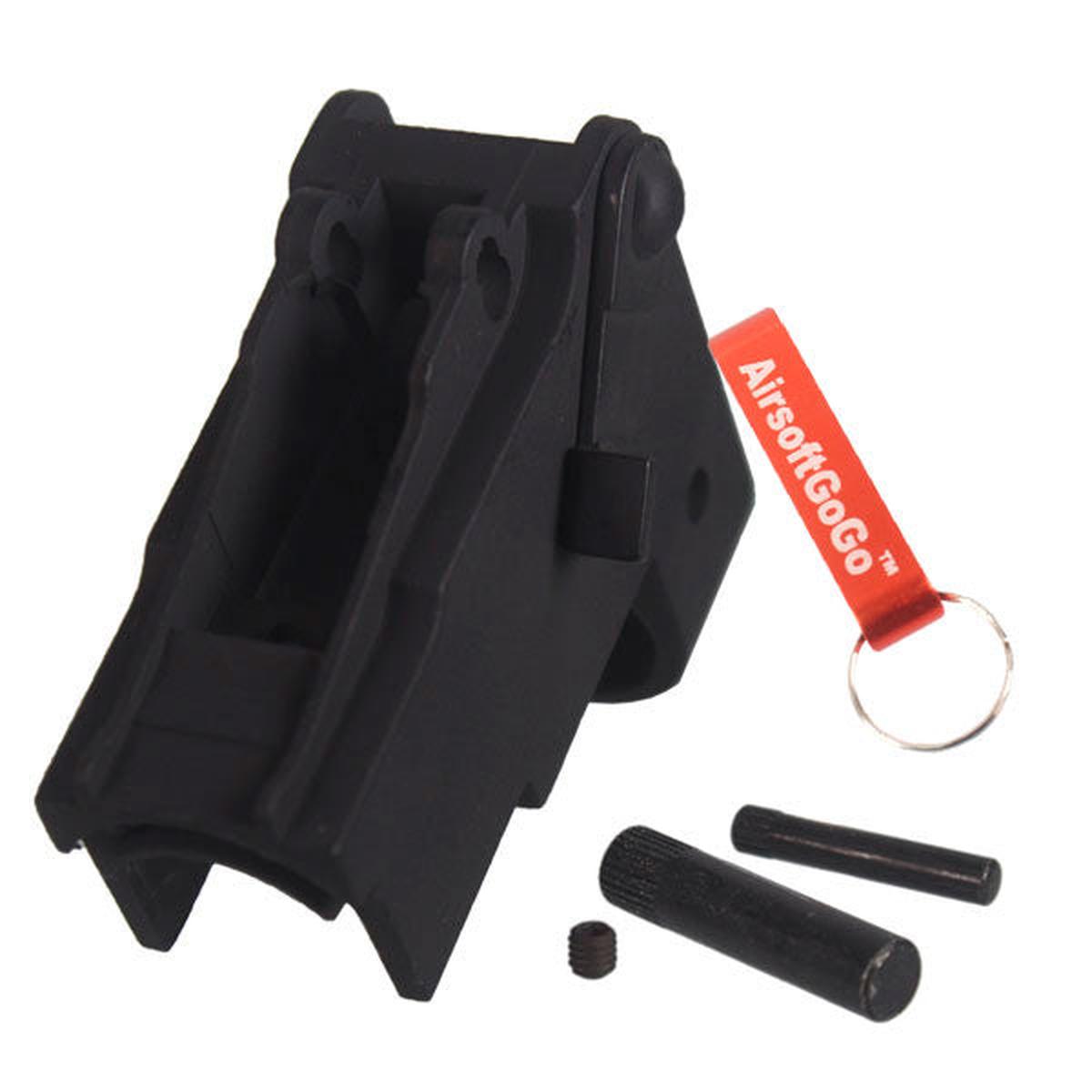 CYMA CM048/AK74/AKS74/AKS74M/AKS74N電動ガン用メタルリアサイトベース-AIRSOFT GOGO エアガン・サバゲー用品通販