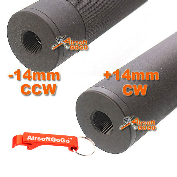 CYMA "NAVY SEAL TEAM" 190X35mm aluminum suppressor (+/-14mm)