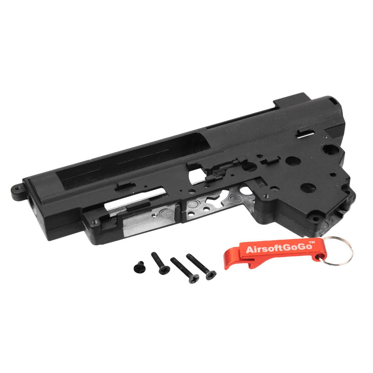 CYMA社製 Ver.3 金属メカボックスケース (黒)-AIRSOFT GOGO エアガン・サバゲー用品通販