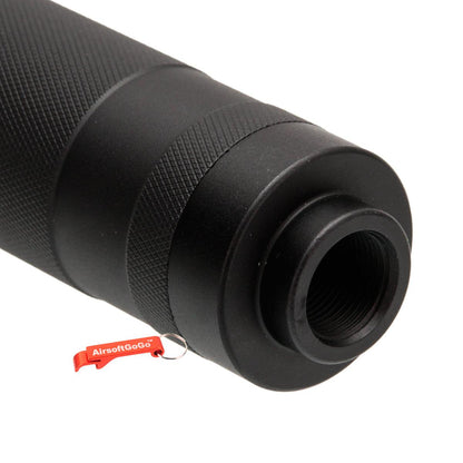 CYMA製 195x30mm 「NAVY SEAL TEAM」14mm逆ネジ サプレッサー 電動ガン用-AIRSOFT GOGO エアガン・サバゲー用品通販