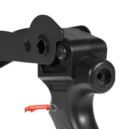 CYMA製 CM352 タイプ M870 用 グリップ ＆ フォールディングストック (ブラックカラー)-AIRSOFT GOGO エアガン・サバゲー用品通販