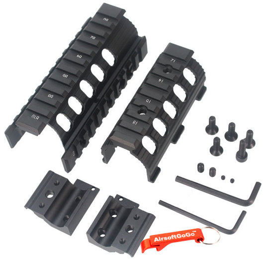 Marui / VFC / CYMA / Dboys / APS AK74U AKS74U Aluminum hand guard rail for electric gun