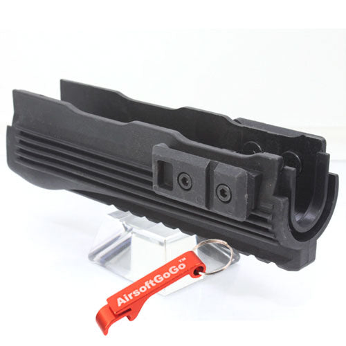 CYMA rail hand guard and tactical grip for AK series electric gun