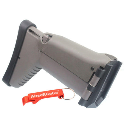 D-BOYS(Gen 3) / CyberGun MK16 MK17 電動ガン 用D-Boys SCAR サイド折りたたみストック-AIRSOFT GOGO エアガン・サバゲー用品通販