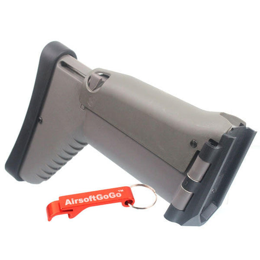 D-BOYS(Gen 3) / CyberGun MK16 MK17 電動ガン 用D-Boys SCAR サイド折りたたみストック-AIRSOFT GOGO エアガン・サバゲー用品通販