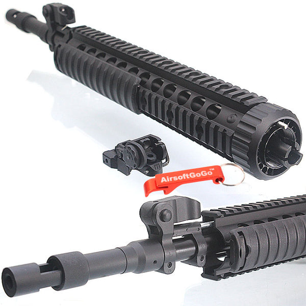 Marui, G&amp;P, CYMA, Cyber ​​gun M4 / M16 / SR16 / SR25 / HK416 Rail hand guard front kit set for electric gun