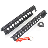 M4 aluminum RAS hand guard for Marui/G&amp;P/Cybergun/CYMA M4 M16 electric gun