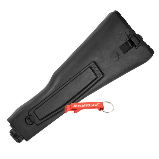 DBOYS AK74 / AK74M用フォールディングストックストック (黒)-AIRSOFT GOGO エアガン・サバゲー用品通販