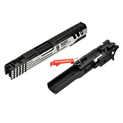DEEP FIRE BUBO SCANDIACUS メタル5.1インチ カスタムスライド&フレームセット マルイハイキャパ5.1用-AIRSOFT GOGO エアガン・サバゲー用品通販