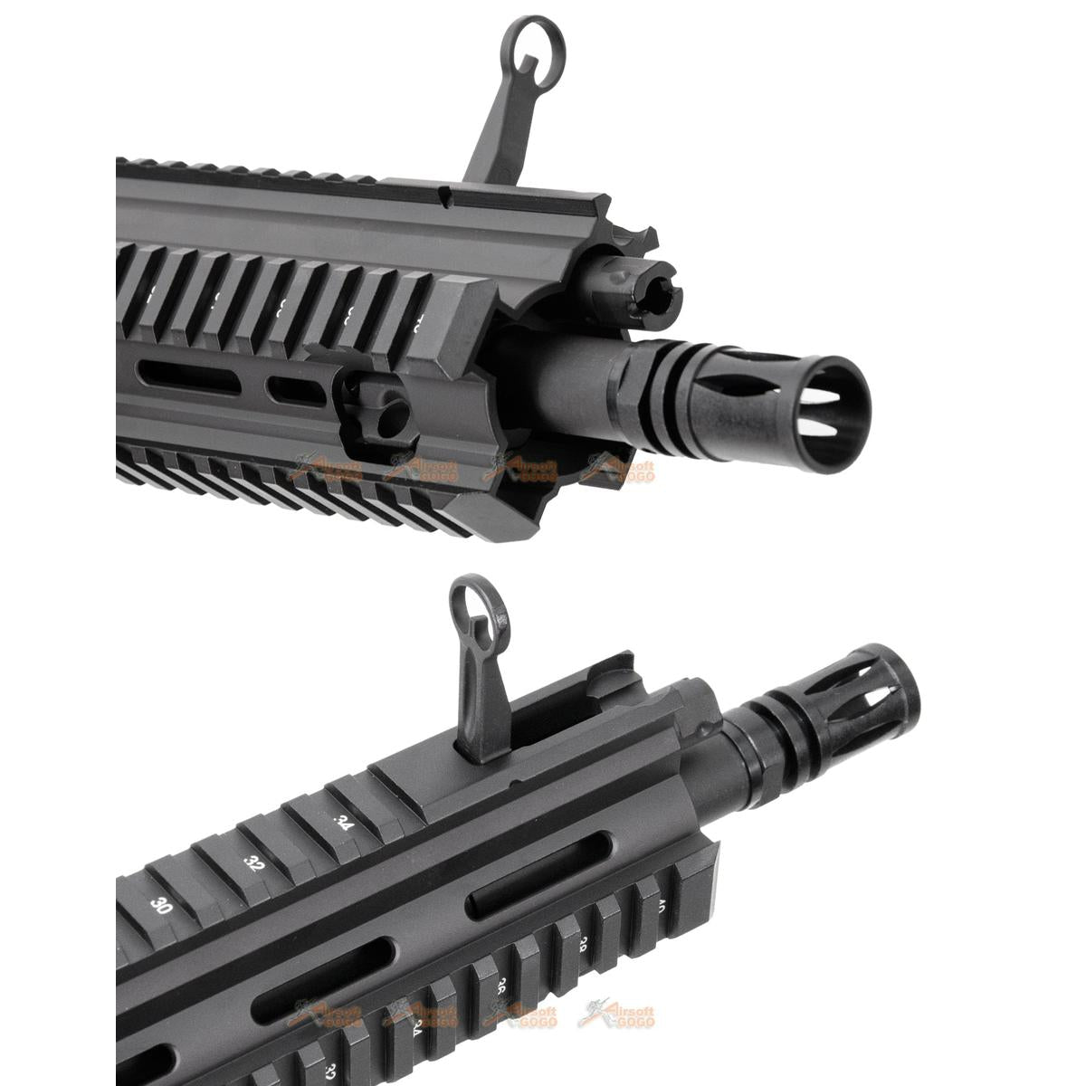 E&C 電動ガン HK416A5 (EC-111) - ブラック-AIRSOFT GOGO エアガン・サバゲー用品通販