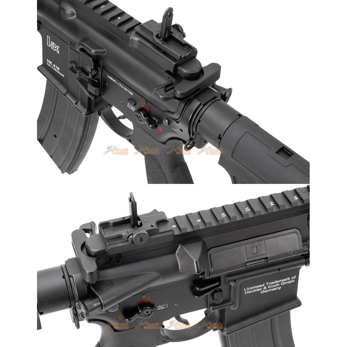 E&C 電動ガン HK416A5 (EC-111) - ブラック-AIRSOFT GOGO エアガン・サバゲー用品通販