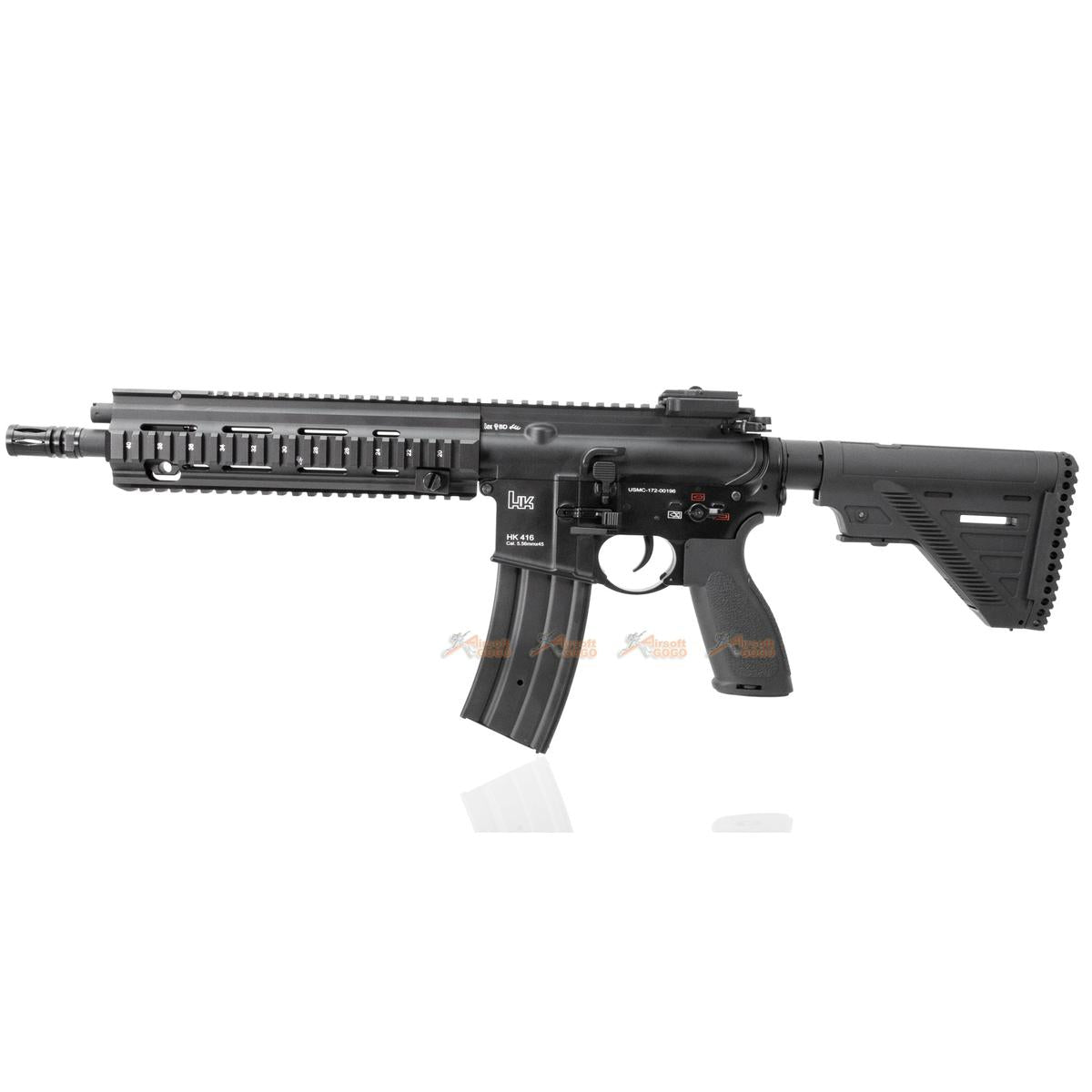 E&C 電動ガン HK416A5 (EC-111) - ブラック-AIRSOFT GOGO エアガン・サバゲー用品通販