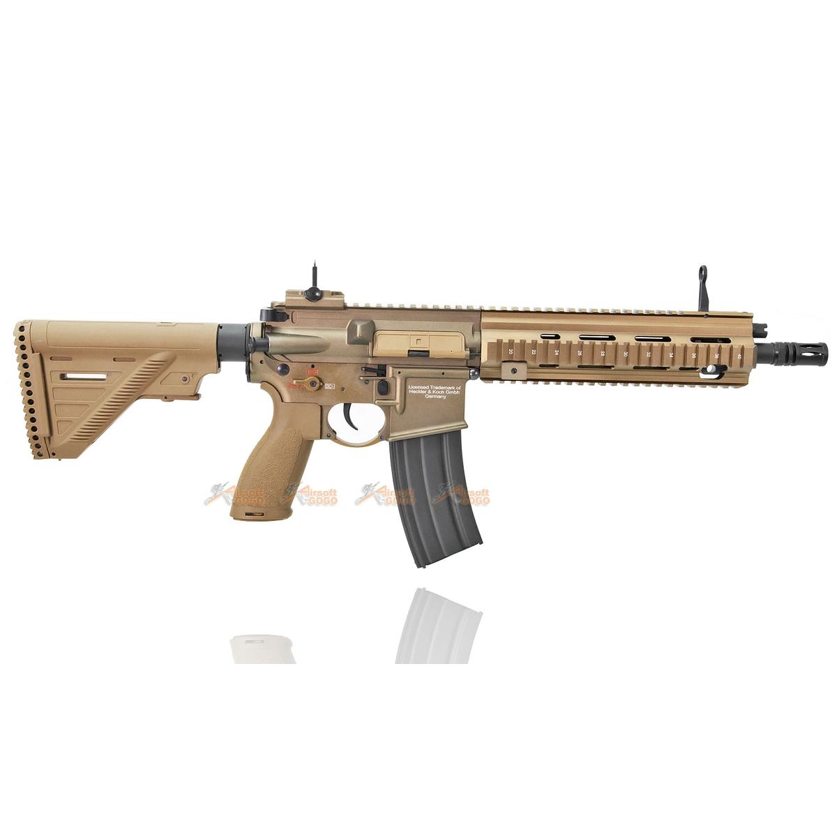 E&C 電動ガン HK416A5 (EC-111) - ダークアース色-AIRSOFT GOGO エアガン・サバゲー用品通販