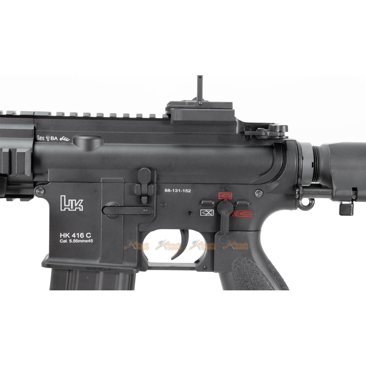 E&C 電動ガン HK416C (EC-101) - ブラック-AIRSOFT GOGO エアガン・サバゲー用品通販