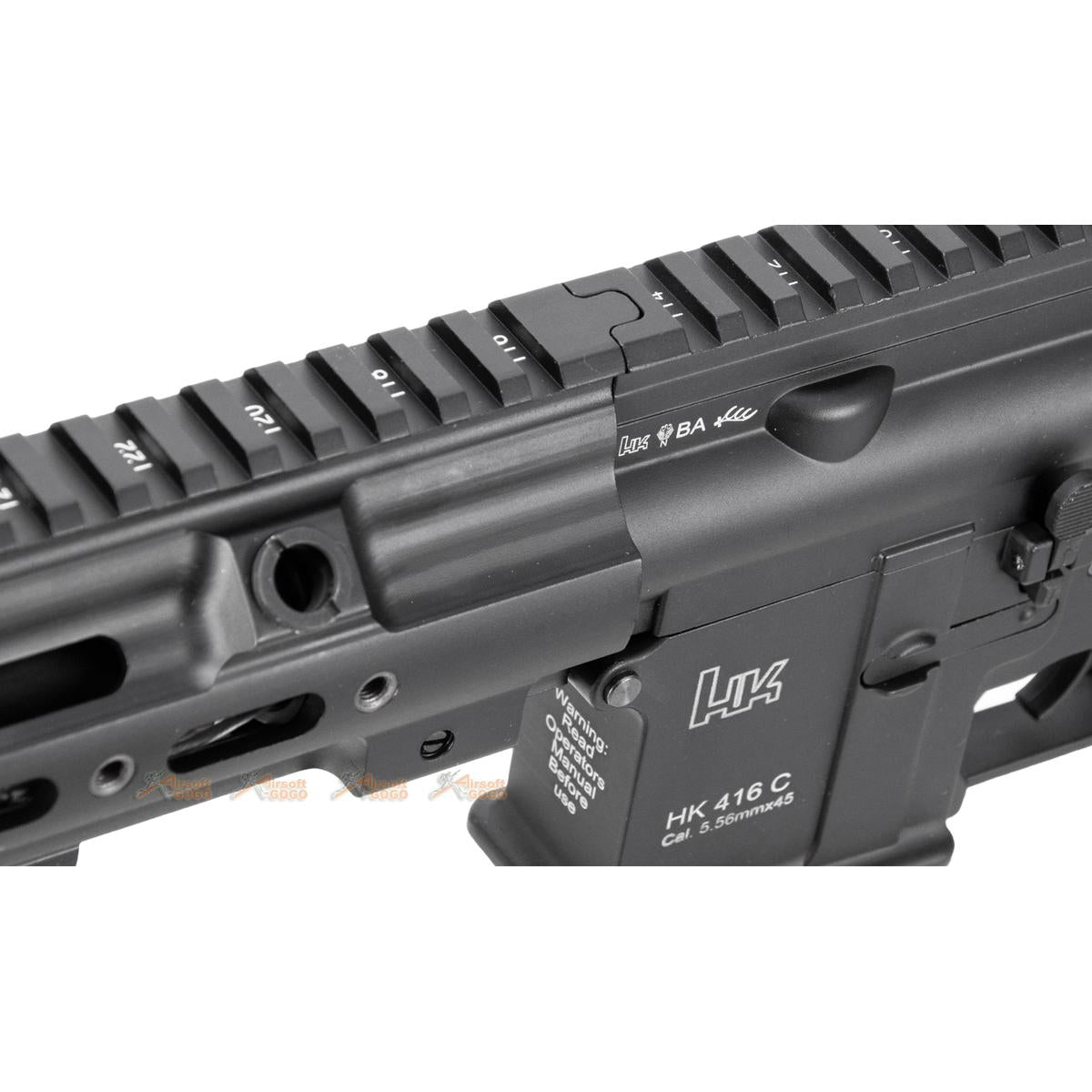 E&C 電動ガン HK416C (EC-104) - ブラック-AIRSOFT GOGO エアガン・サバゲー用品通販