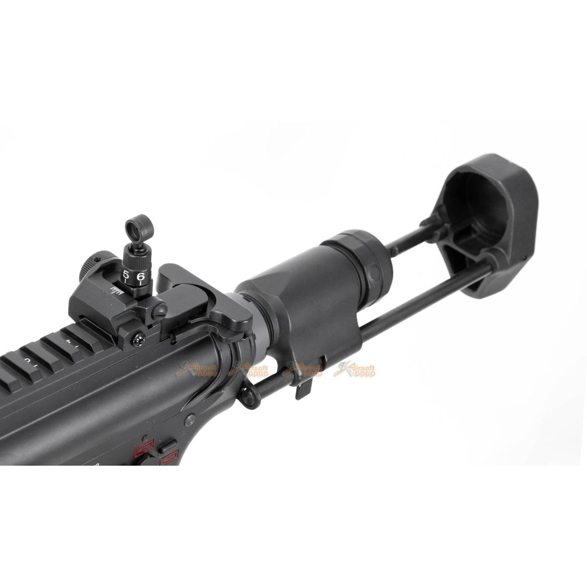 E&C 電動ガン HK416C (EC-104) - ブラック-AIRSOFT GOGO エアガン・サバゲー用品通販