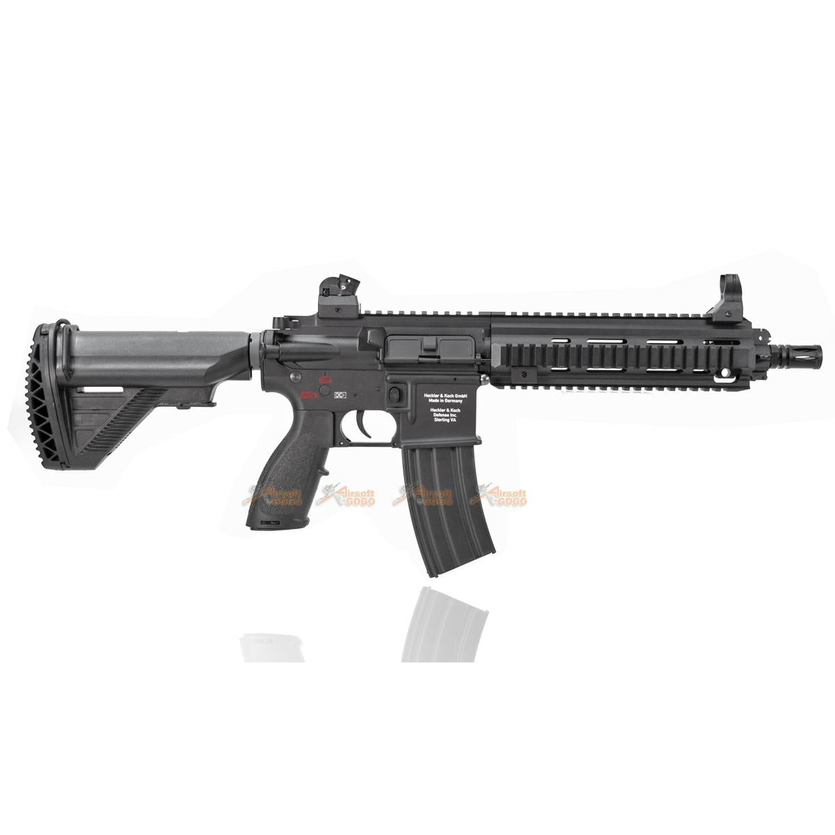 E&C 電動ガン HK416D (EC-102) - ブラック-AIRSOFT GOGO エアガン・サバゲー用品通販