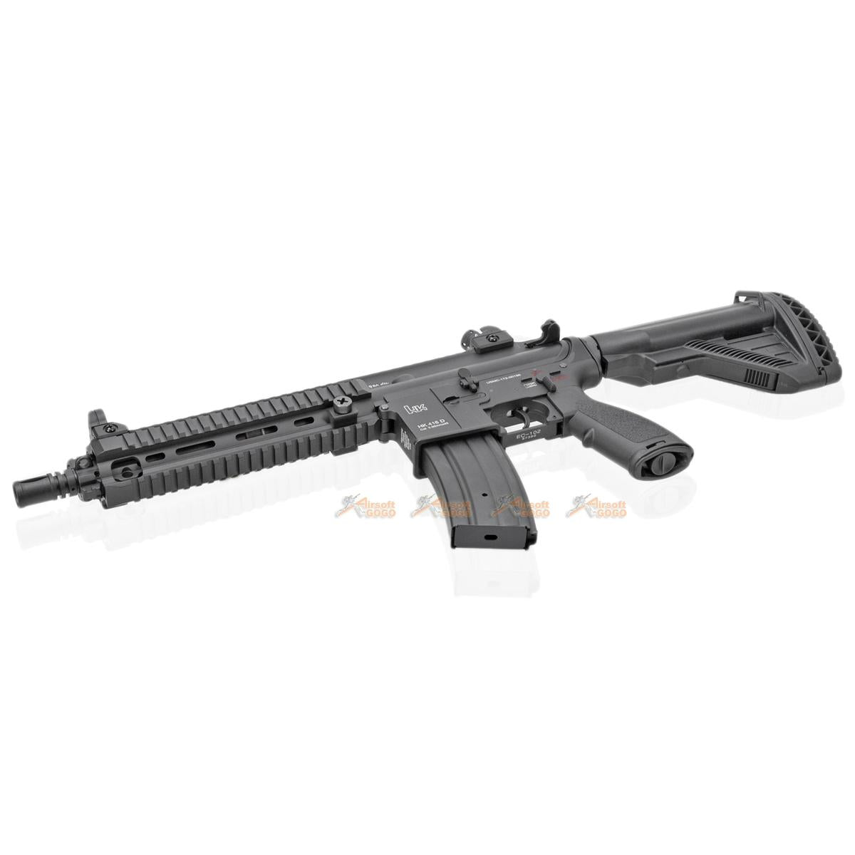 E&C 電動ガン HK416D (EC-102) - ブラック-AIRSOFT GOGO エアガン・サバゲー用品通販