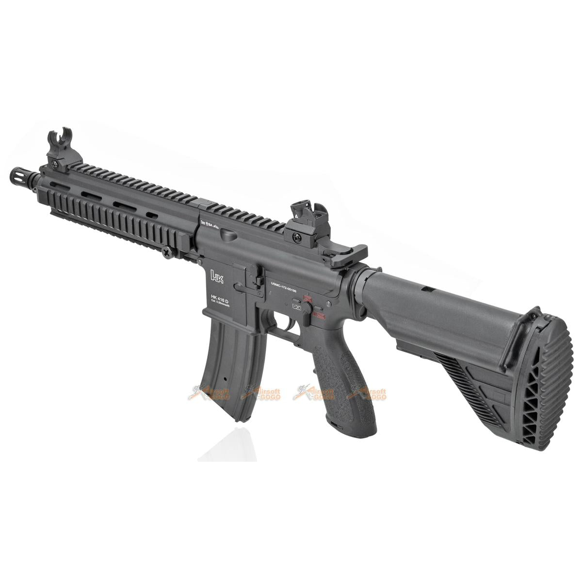 E&C 電動ガン HK416D (EC-102) - ブラック-AIRSOFT GOGO エアガン・サバゲー用品通販