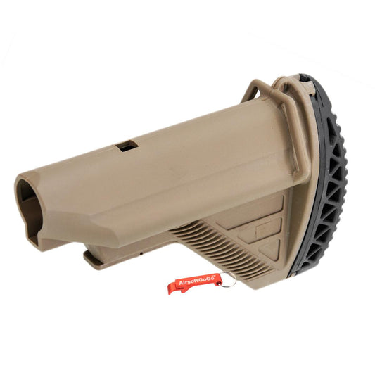 E&C製 416タイプ クレーンストック 電動ガン M4対応 (ダークアース色）-AIRSOFT GOGO エアガン・サバゲー用品通販