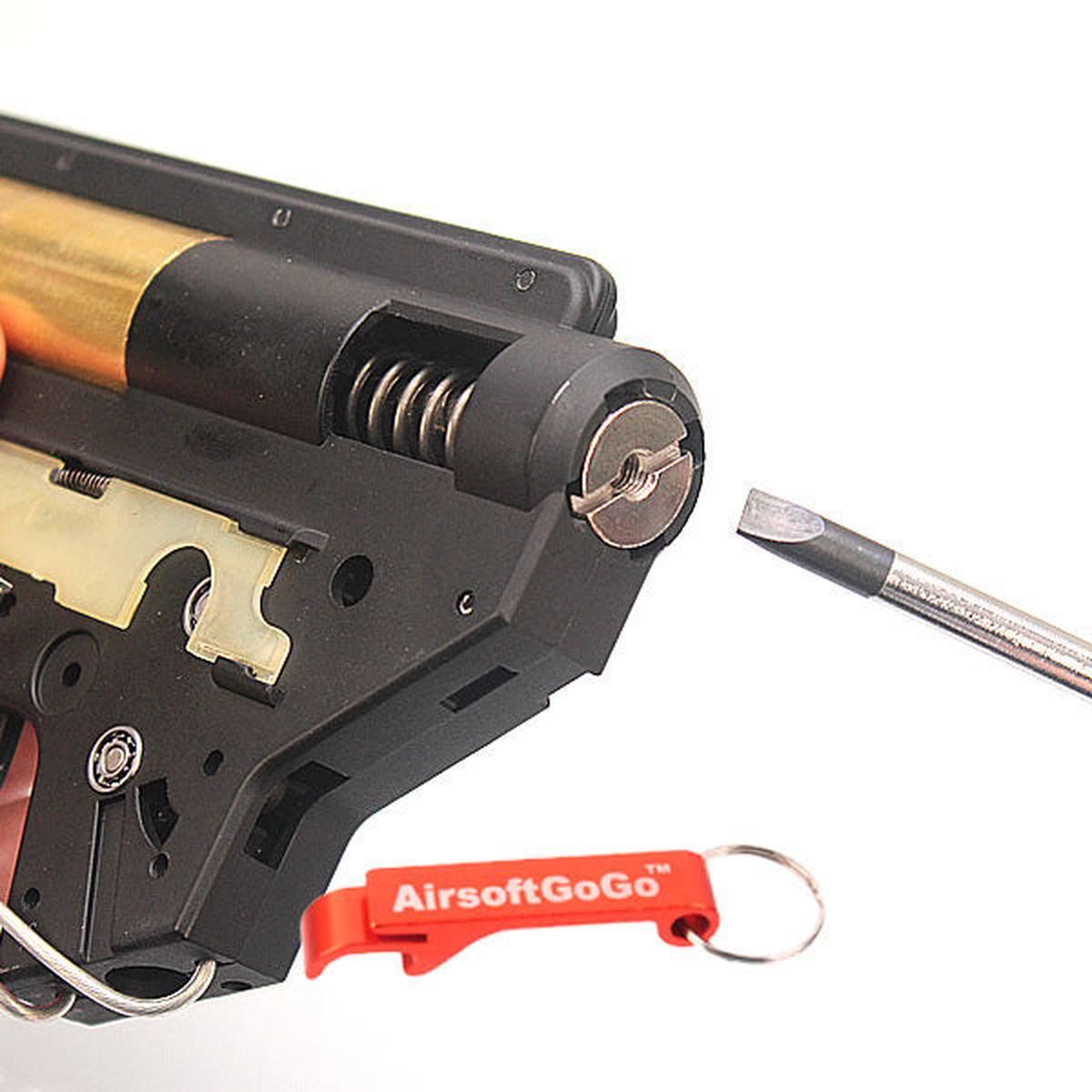E&C製スプリングメカボックスセット（フロント配線）-AIRSOFT GOGO エアガン・サバゲー用品通販
