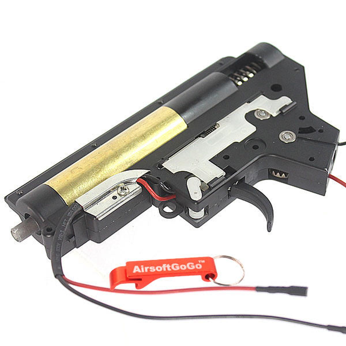 E&C製スプリングメカボックスセット（フロント配線）-AIRSOFT GOGO エアガン・サバゲー用品通販
