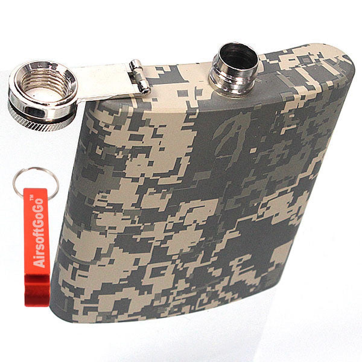 Element ステンレススチール製ヒップフラスク (ACU )-AIRSOFT GOGO エアガン・サバゲー用品通販