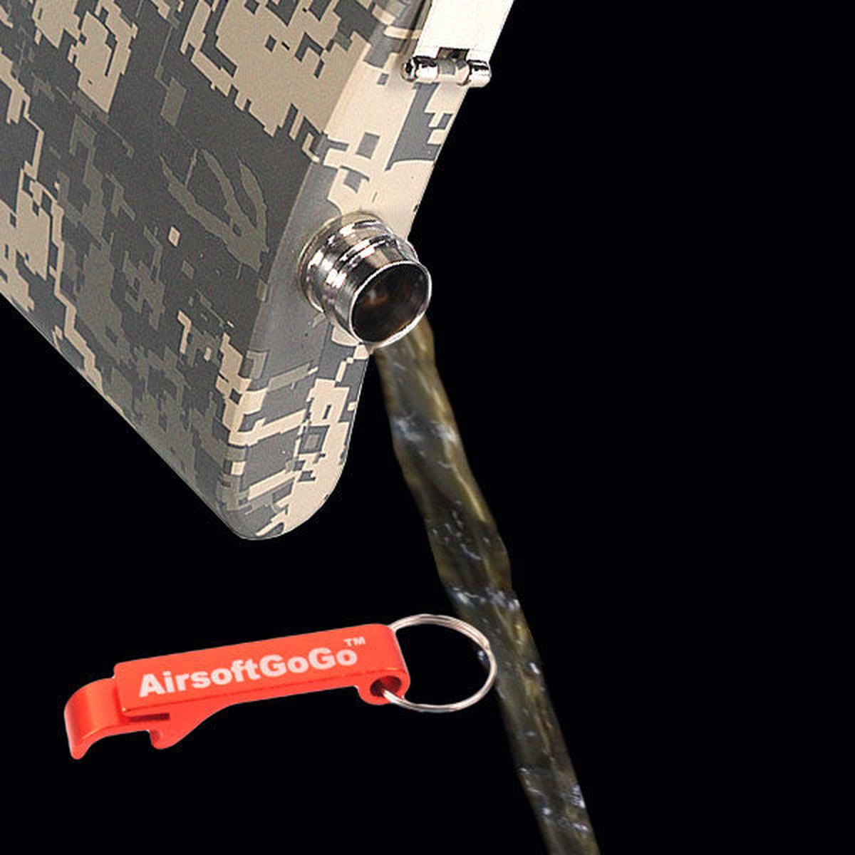 Element ステンレススチール製ヒップフラスク (ACU )-AIRSOFT GOGO エアガン・サバゲー用品通販