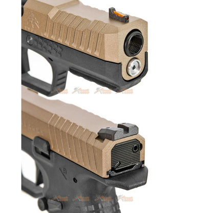 EMG / ARCHON AR タイプ B ガスブローバック GBB (ブラック ・ダークアース色)-AIRSOFT GOGO エアガン・サバゲー用品通販