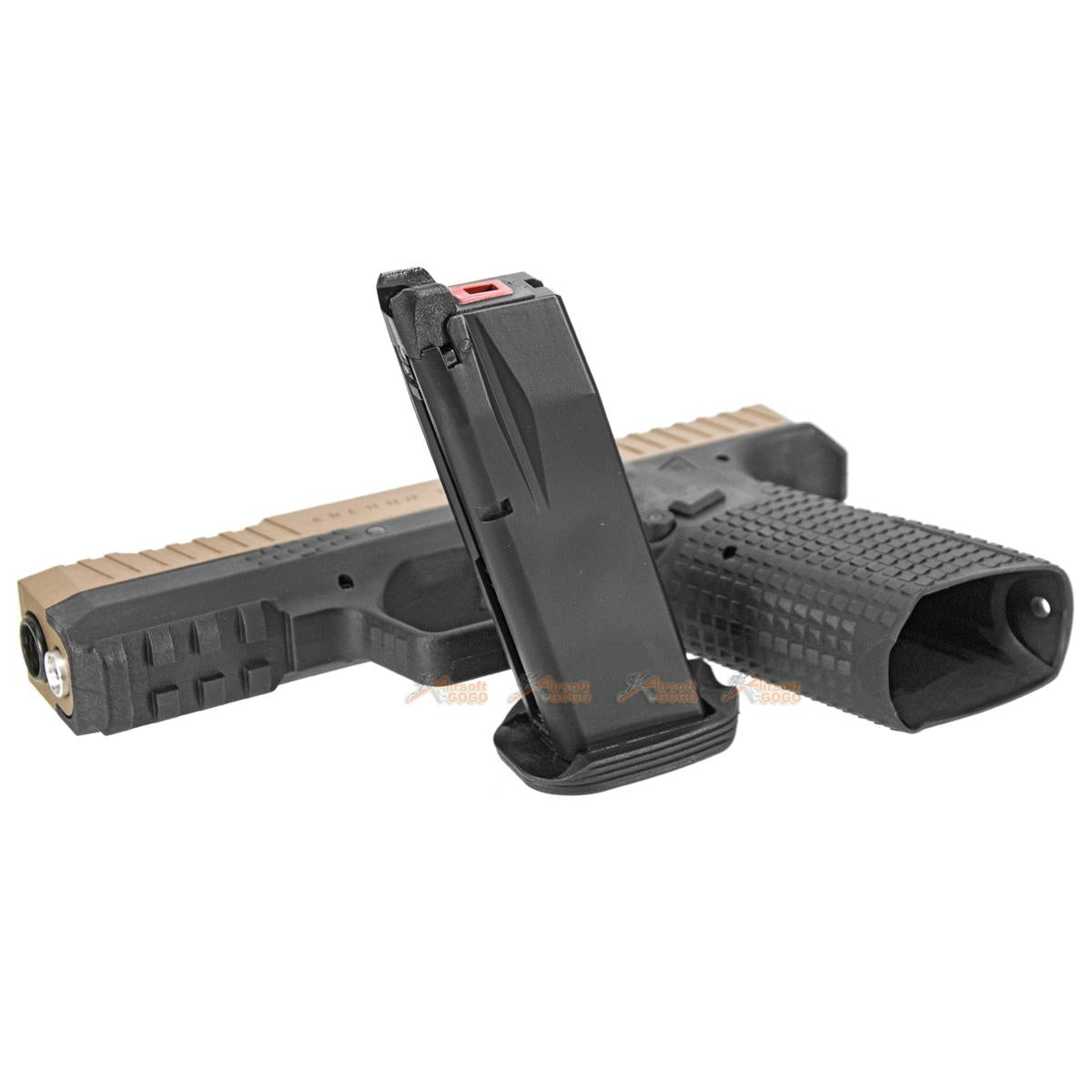 EMG / ARCHON AR タイプ B ガスブローバック GBB (ブラック ・ダークアース色)-AIRSOFT GOGO エアガン・サバゲー用品通販