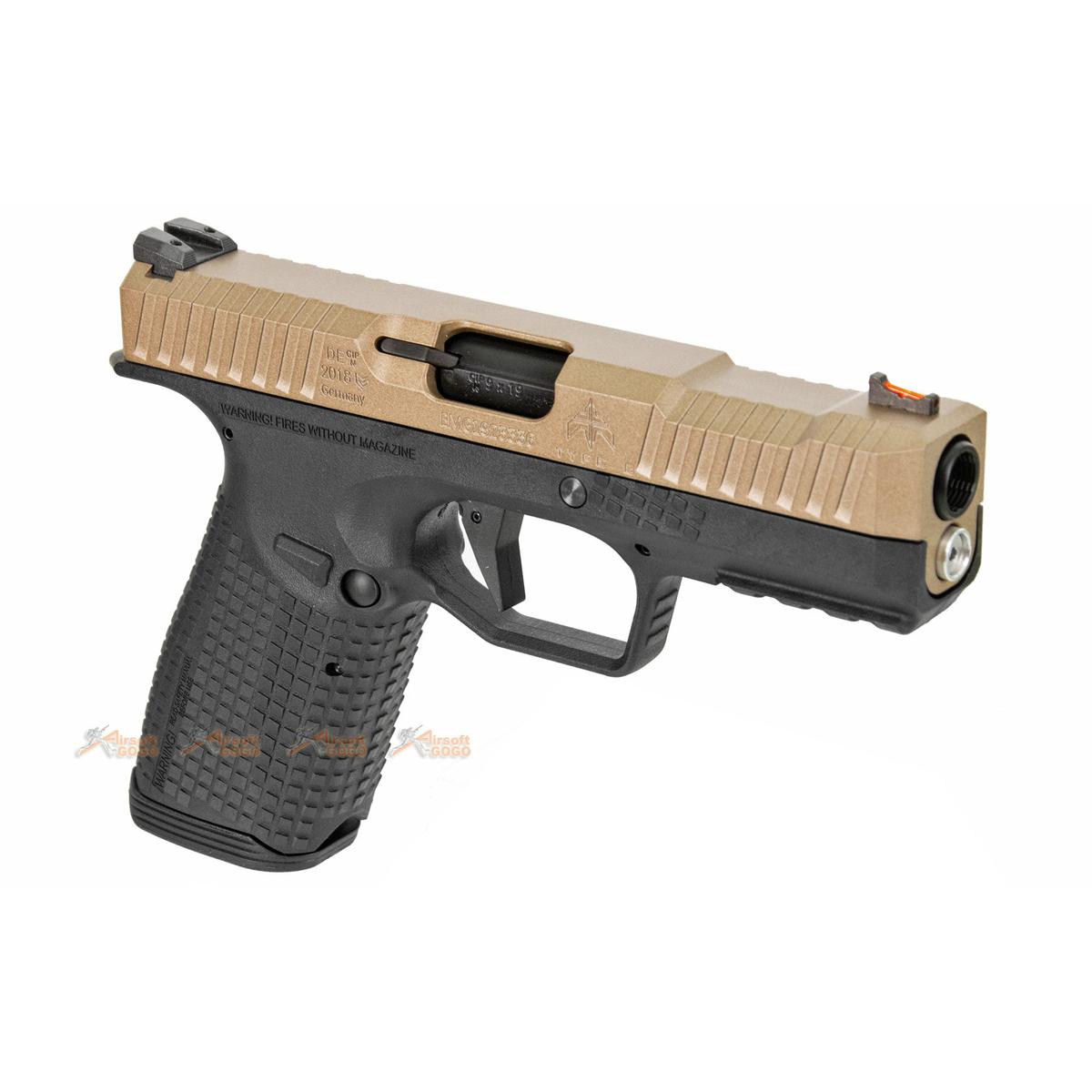 EMG / ARCHON AR タイプ B ガスブローバック GBB (ブラック ・ダークアース色)-AIRSOFT GOGO エアガン・サバゲー用品通販