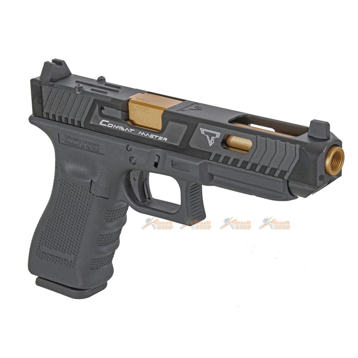 【 EMG】 EMG TTI ウマレックス Umarex G34 GEN4 ガスブローバック GBB (G&Pカスタム) - ブラック-AIRSOFT GOGO エアガン・サバゲー用品通販