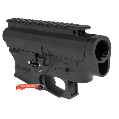 EMG FALKOR DEFENSE正規ライセンス APS電動ガンM4用 アルミボディ レシーバーフレーム (ブラックカラー)-AIRSOFT GOGO エアガン・サバゲー用品通販