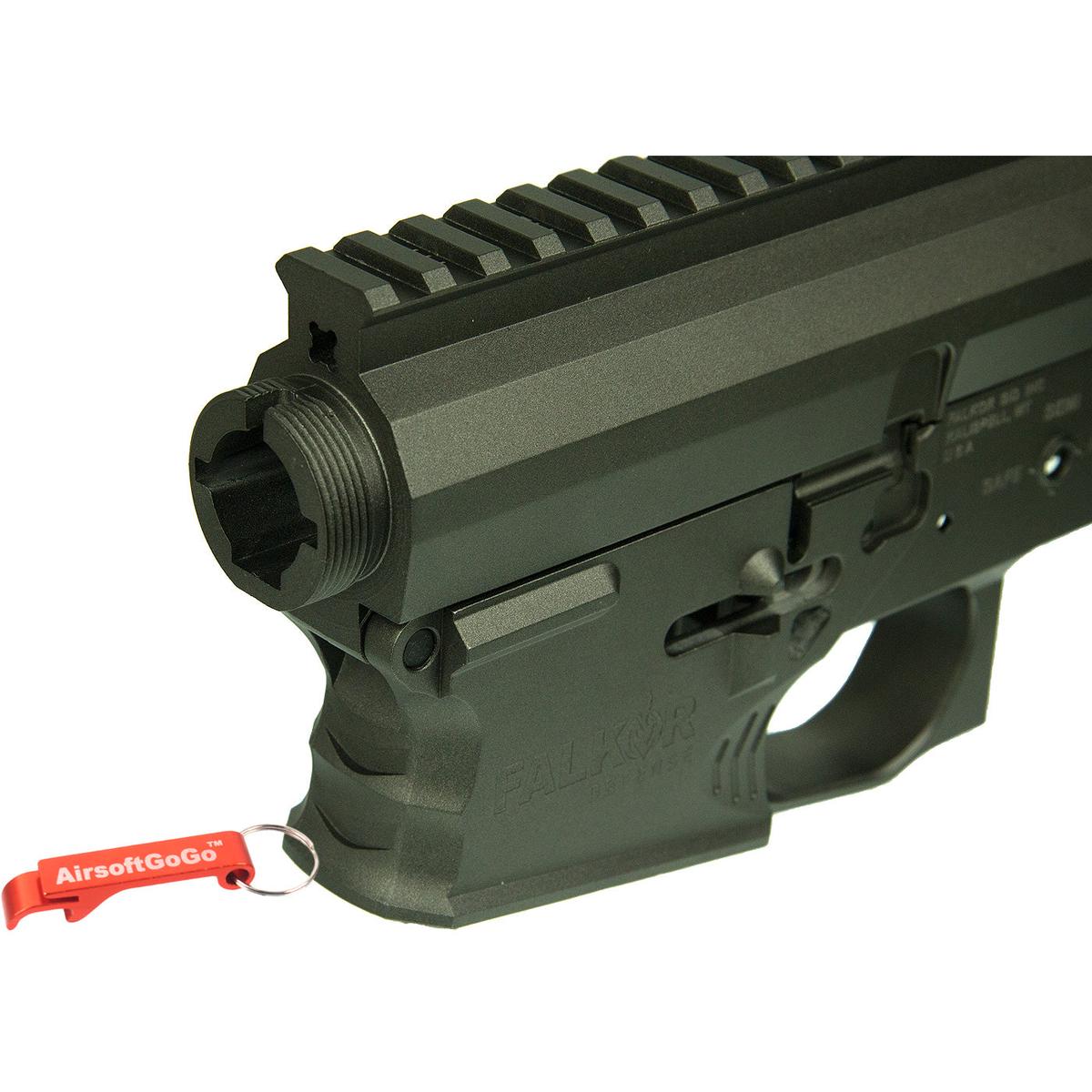 EMG FALKOR DEFENSE正規ライセンス APS電動ガンM4用 メタルボディ レシーバーフレーム (グレーカラー)-AIRSOFT GOGO エアガン・サバゲー用品通販