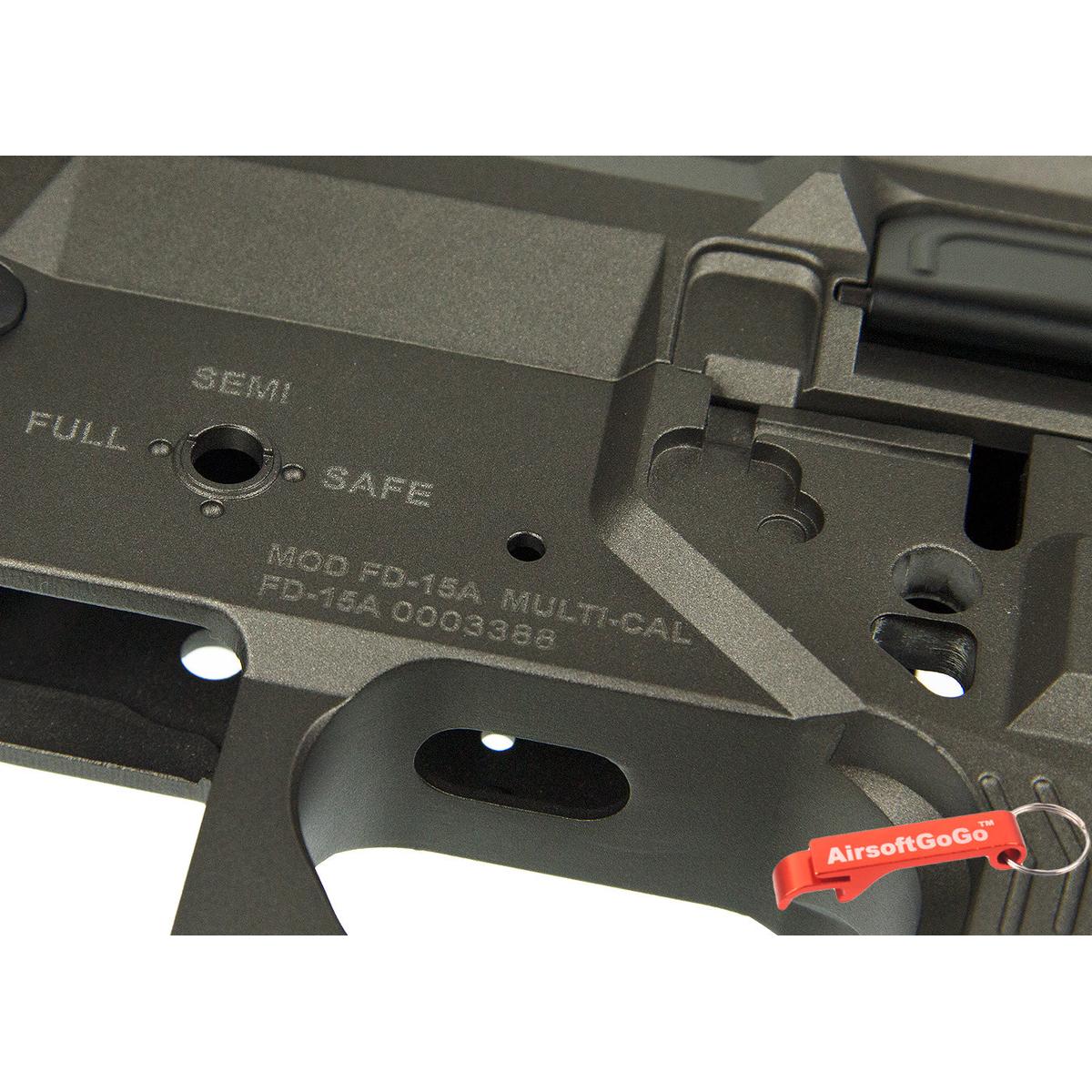 EMG FALKOR DEFENSE正規ライセンス APS電動ガンM4用 メタルボディ レシーバーフレーム (グレーカラー)-AIRSOFT GOGO エアガン・サバゲー用品通販