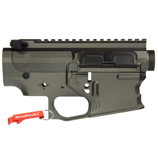 EMG FALKOR DEFENSE正規ライセンス APS電動ガンM4用 メタルボディ レシーバーフレーム (グレーカラー)-AIRSOFT GOGO エアガン・サバゲー用品通販
