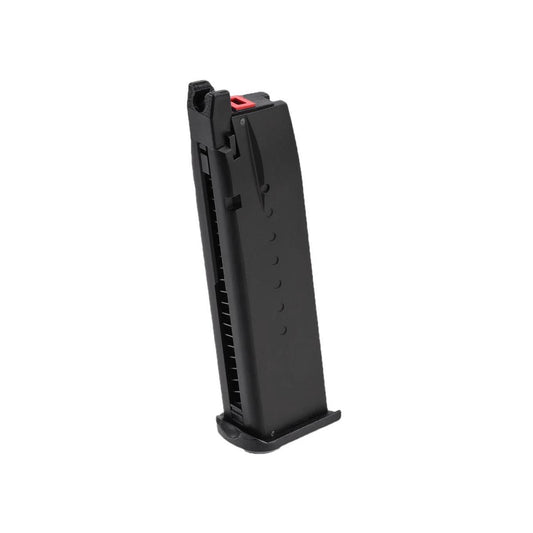 EMG ハドソン H9 GBBガスブローバック 25発ガスマガジン（ブラック）-AIRSOFT GOGO エアガン・サバゲー用品通販