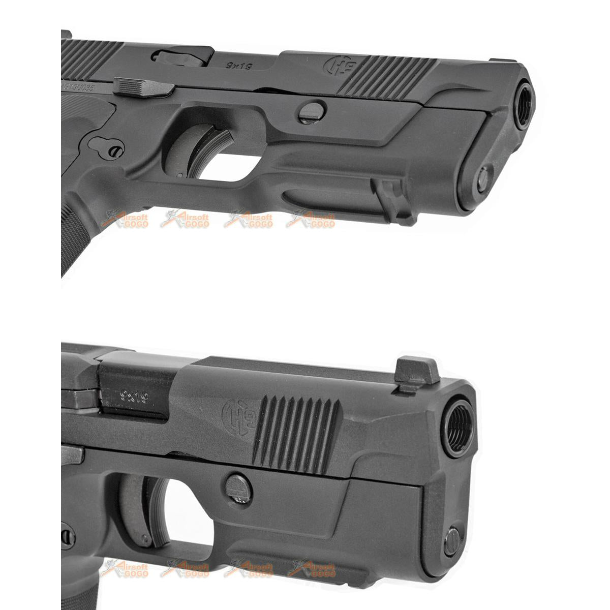EMG Hudson H9 ガスブローバック GBB (ブラック)-AIRSOFT GOGO エアガン・サバゲー用品通販