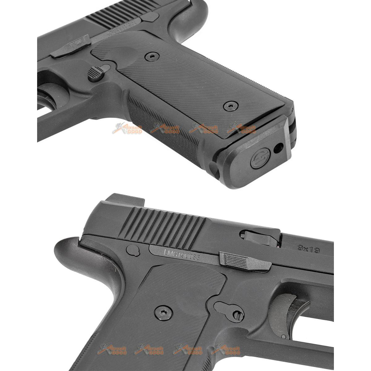 EMG Hudson H9 ガスブローバック GBB (ブラック)-AIRSOFT GOGO エアガン・サバゲー用品通販