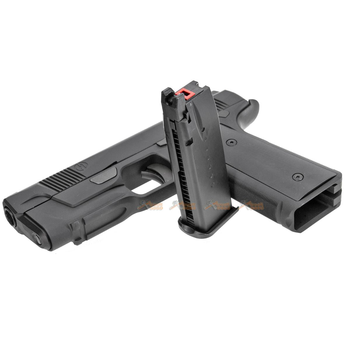 EMG Hudson H9 ガスブローバック GBB (ブラック) - サバゲー 装備
