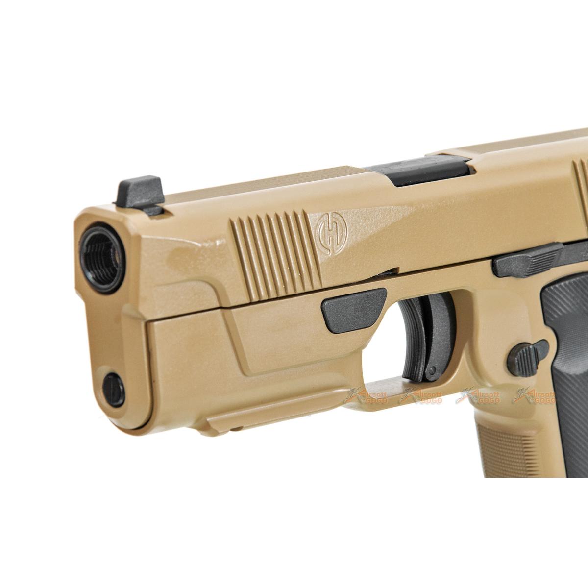 EMG Hudson H9 ガスブローバック GBB (ダークアース色)-AIRSOFT GOGO エアガン・サバゲー用品通販